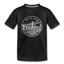 Michigan Toddler T-Shirt - State Design Michigan Toddler Tee - charcoal gray