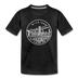 Michigan Toddler T-Shirt - State Design Michigan Toddler Tee - charcoal gray
