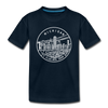 Michigan Toddler T-Shirt - State Design Michigan Toddler Tee - deep navy