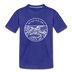 Mississippi Toddler T-Shirt - State Design Mississippi Toddler Tee - royal blue