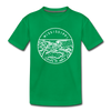 Mississippi Toddler T-Shirt - State Design Mississippi Toddler Tee - kelly green