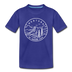 Montana Toddler T-Shirt - State Design Montana Toddler Tee - royal blue