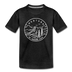 Montana Toddler T-Shirt - State Design Montana Toddler Tee - charcoal gray