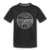Nevada Toddler T-Shirt - State Design Nevada Toddler Tee - black