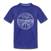 Nevada Toddler T-Shirt - State Design Nevada Toddler Tee - royal blue