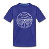 Nevada Toddler T-Shirt - State Design Nevada Toddler Tee - royal blue