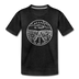 Nevada Toddler T-Shirt - State Design Nevada Toddler Tee - charcoal gray