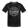 Nevada Toddler T-Shirt - State Design Nevada Toddler Tee - charcoal gray