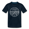 Nevada Toddler T-Shirt - State Design Nevada Toddler Tee - deep navy