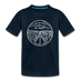 Nevada Toddler T-Shirt - State Design Nevada Toddler Tee - deep navy