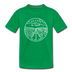 Nevada Toddler T-Shirt - State Design Nevada Toddler Tee - kelly green