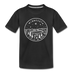 Minnesota Toddler T-Shirt - State Design Minnesota Toddler Tee - black