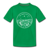 Minnesota Toddler T-Shirt - State Design Minnesota Toddler Tee - kelly green
