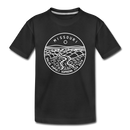 Missouri Toddler T-Shirt - State Design Missouri Toddler Tee - black