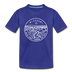 Missouri Toddler T-Shirt - State Design Missouri Toddler Tee - royal blue