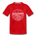 Missouri Toddler T-Shirt - State Design Missouri Toddler Tee - red
