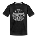 Missouri Toddler T-Shirt - State Design Missouri Toddler Tee - charcoal gray