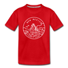 New Mexico Toddler T-Shirt - State Design New Mexico Toddler Tee - red