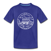 Nebraska Toddler T-Shirt - State Design Nebraska Toddler Tee - royal blue