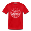 Nebraska Toddler T-Shirt - State Design Nebraska Toddler Tee - red