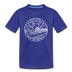 New Jersey Toddler T-Shirt - State Design New Jersey Toddler Tee - royal blue