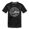 New Jersey Toddler T-Shirt - State Design New Jersey Toddler Tee - charcoal gray