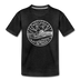 New Jersey Toddler T-Shirt - State Design New Jersey Toddler Tee - charcoal gray