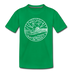 New Jersey Toddler T-Shirt - State Design New Jersey Toddler Tee - kelly green