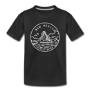 New Mexico Toddler T-Shirt - State Design New Mexico Toddler Tee - black