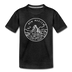 New Mexico Toddler T-Shirt - State Design New Mexico Toddler Tee - charcoal gray