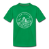 New Mexico Toddler T-Shirt - State Design New Mexico Toddler Tee - kelly green