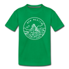 New Mexico Toddler T-Shirt - State Design New Mexico Toddler Tee - kelly green