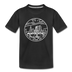 Ohio Toddler T-Shirt - State Design Ohio Toddler Tee - black