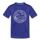 North Carolina Toddler T-Shirt - State Design North Carolina Toddler Tee - royal blue