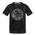 North Carolina Toddler T-Shirt - State Design North Carolina Toddler Tee - charcoal gray