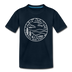 North Carolina Toddler T-Shirt - State Design North Carolina Toddler Tee - deep navy
