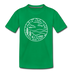North Carolina Toddler T-Shirt - State Design North Carolina Toddler Tee - kelly green