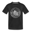 Rhode Island Toddler T-Shirt - State Design Rhode Island Toddler Tee - black