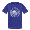 Rhode Island Toddler T-Shirt - State Design Rhode Island Toddler Tee - royal blue