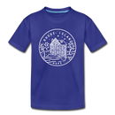 Rhode Island Toddler T-Shirt - State Design Rhode Island Toddler Tee - royal blue