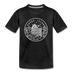 Rhode Island Toddler T-Shirt - State Design Rhode Island Toddler Tee - charcoal gray