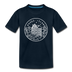 Rhode Island Toddler T-Shirt - State Design Rhode Island Toddler Tee - deep navy