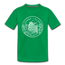 Rhode Island Toddler T-Shirt - State Design Rhode Island Toddler Tee - kelly green