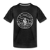 Texas Toddler T-Shirt - State Design Texas Toddler Tee - charcoal gray