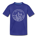 Oklahoma Toddler T-Shirt - State Design Oklahoma Toddler Tee - royal blue