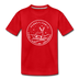 Pennsylvania Toddler T-Shirt - State Design Pennsylvania Toddler Tee - red