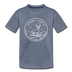 Pennsylvania Toddler T-Shirt - State Design Pennsylvania Toddler Tee - heather blue