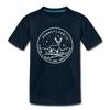 Pennsylvania Toddler T-Shirt - State Design Pennsylvania Toddler Tee - deep navy