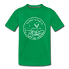 Pennsylvania Toddler T-Shirt - State Design Pennsylvania Toddler Tee - kelly green