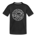 Tennessee Toddler T-Shirt - State Design Tennessee Toddler Tee - black
